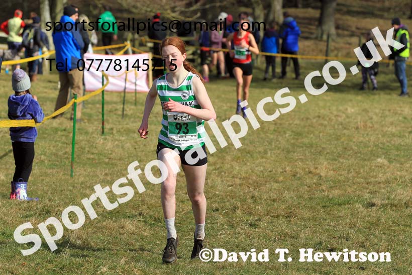 Girls under-15s Start Fitness NEHL, Alnwick, Northumberland. Photo: David T. Hewitson/Sports for All Pics